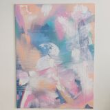 Canvas of modern abstract art, "Take on Me"