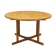 Ash round table, Danish design, 1960s, production: Denmark