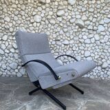 P40 armchair by Osvaldo Borsani for Tecno, Italy 1950s, reupholstered