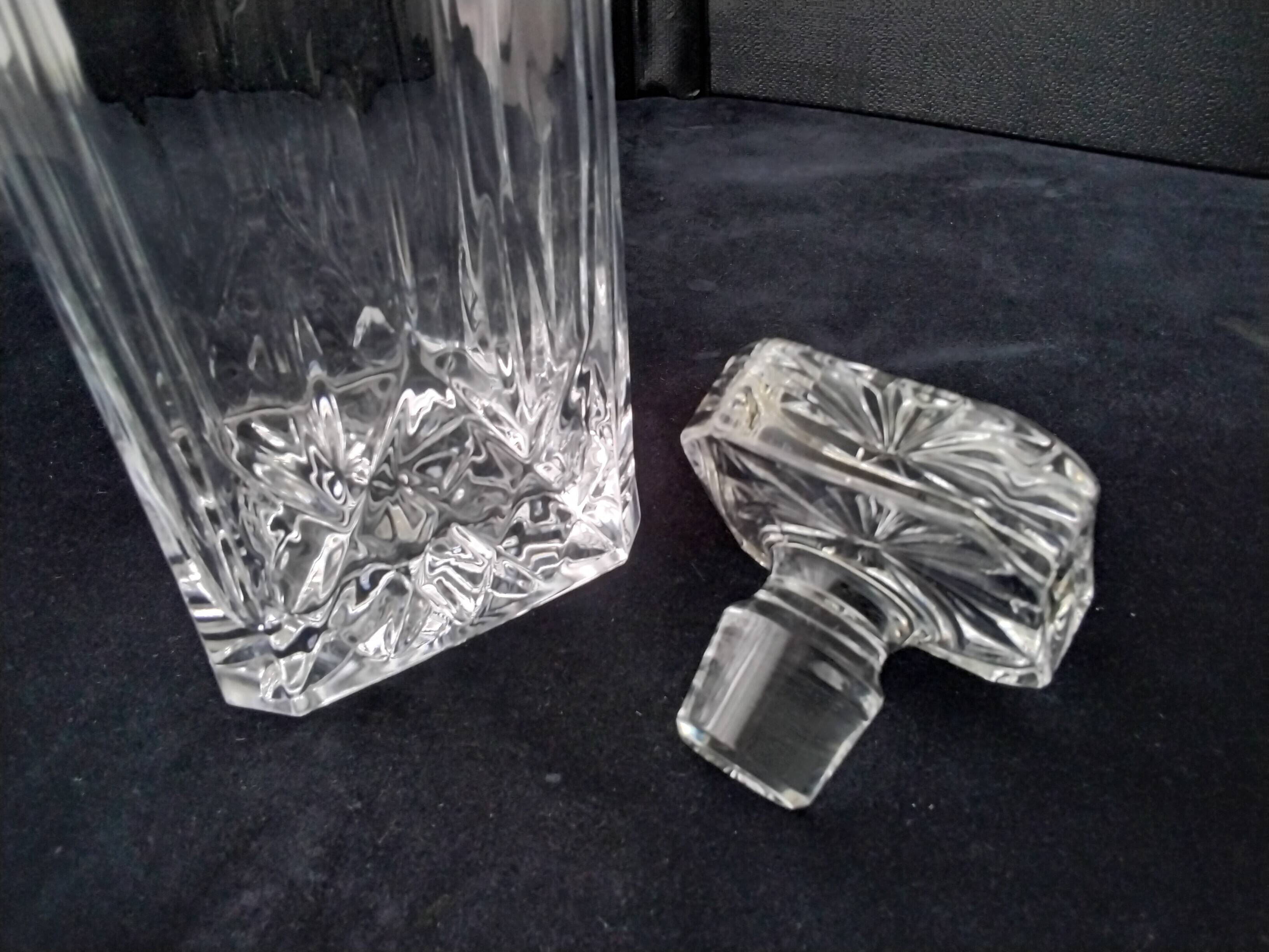 RCR crystal whiskey decanter Opera model