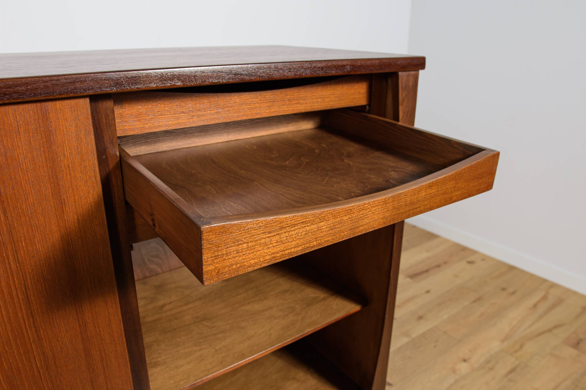Mid-Century Teak Highboard, Denmark, 1960s