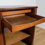 Mid-Century Teak Highboard, Denmark, 1960s
