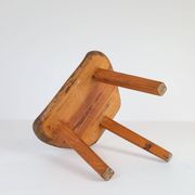Tabouret suédois en pin, années 1960