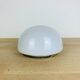 Vintage half-sphere opaline ball wall light