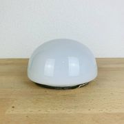 Vintage half-sphere opaline ball wall light