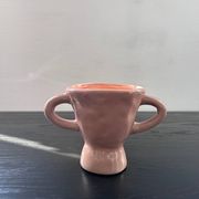 Vase artisanal rose