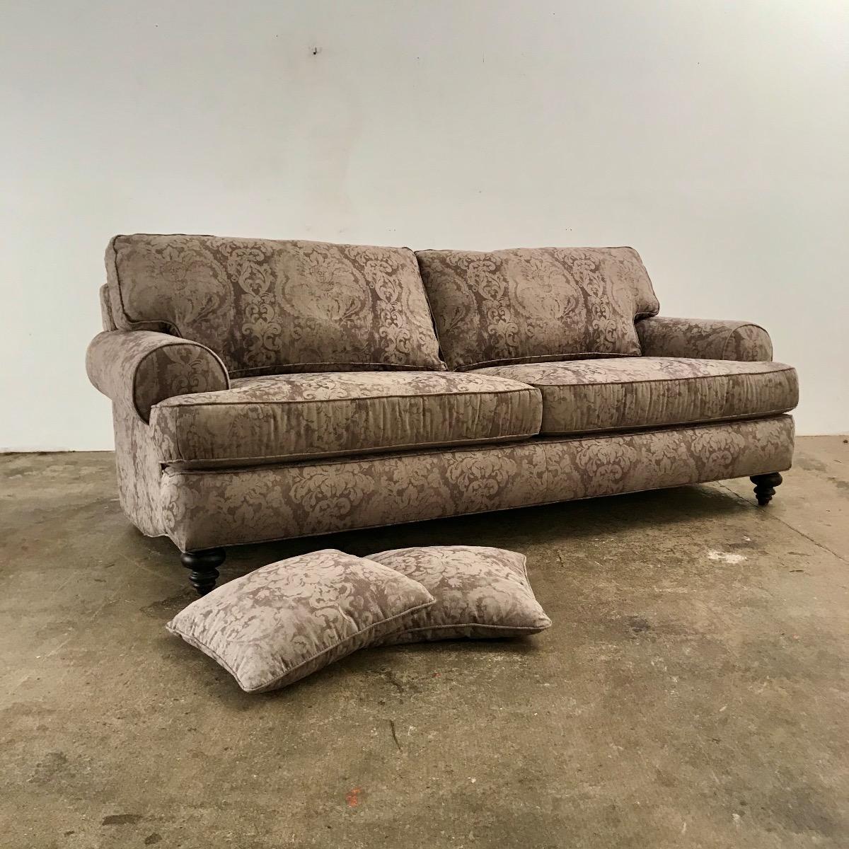 Large and deep sofa