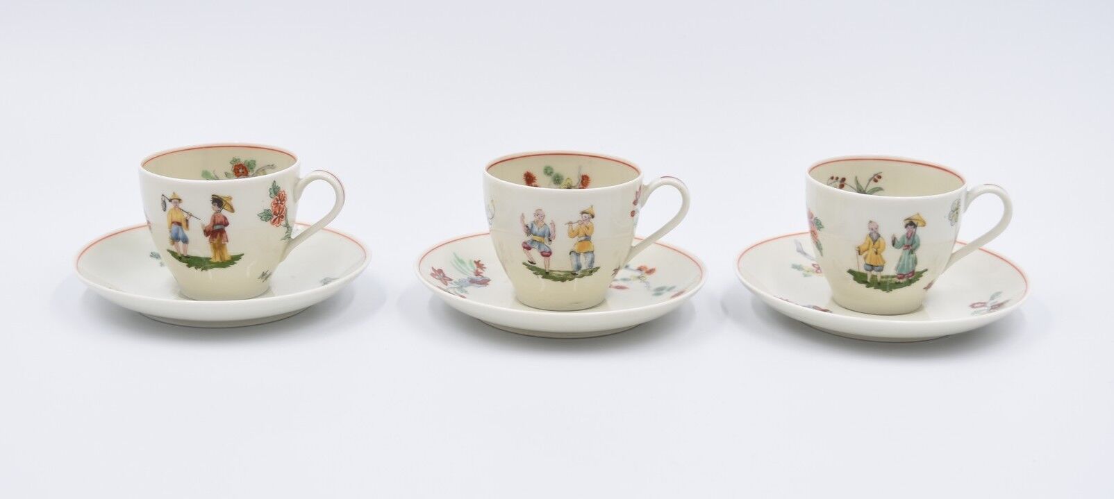 Limoges Haviland porcelain coffee service for Au Vase Etruscan chinese décor