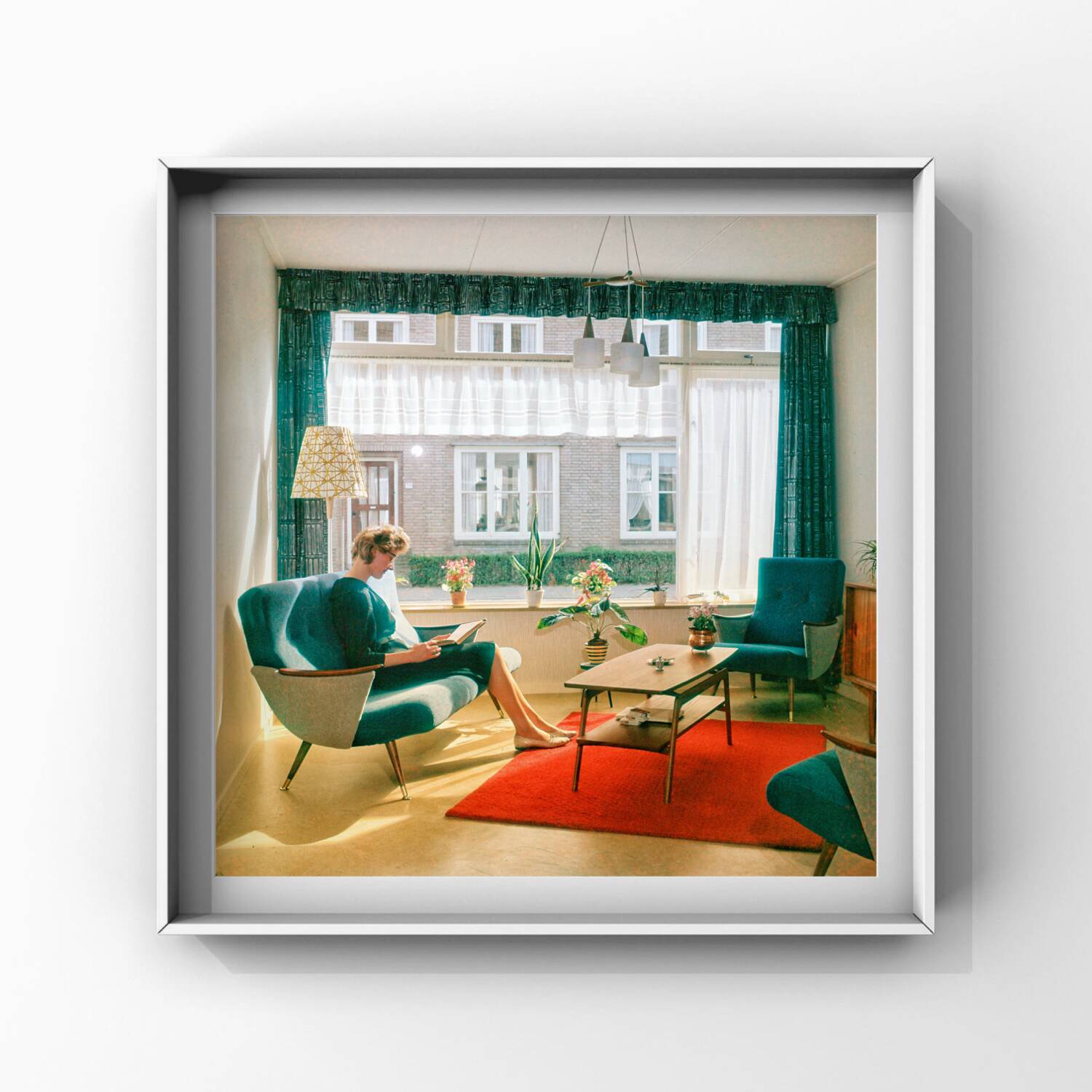 Reading Woman in the Sunlight – Netherlands, 1961 fine art