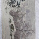 Small landscape under snow by Léon Petit