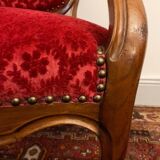 Louis XV Style Cabriolet armchair, circa 1850
