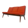MidCentury Boomerang Sofa by Hans Mitzlaff for Eugen Schmidt