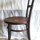 Bistro chair by Fischel in curved wood – early twentieth century
