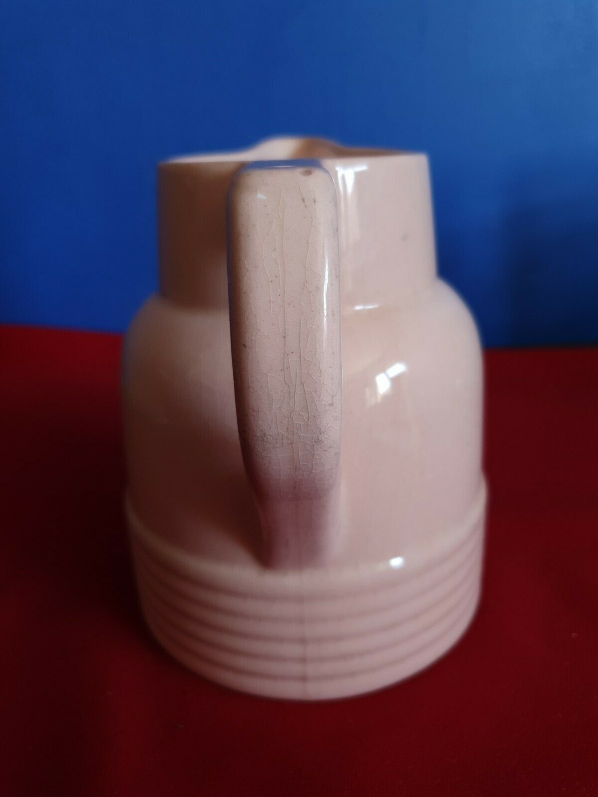 Longwy ceramic jug