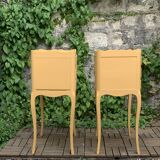 Pair of vintage Louis XV style bedside tables