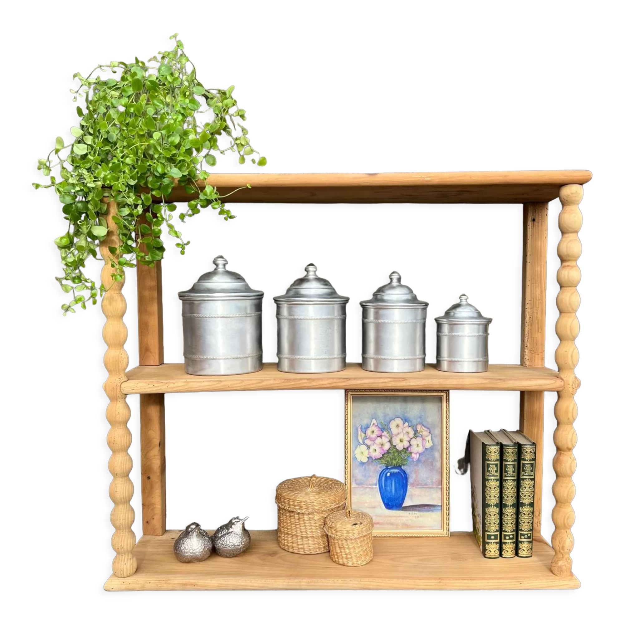 Artisanal cherry shelf