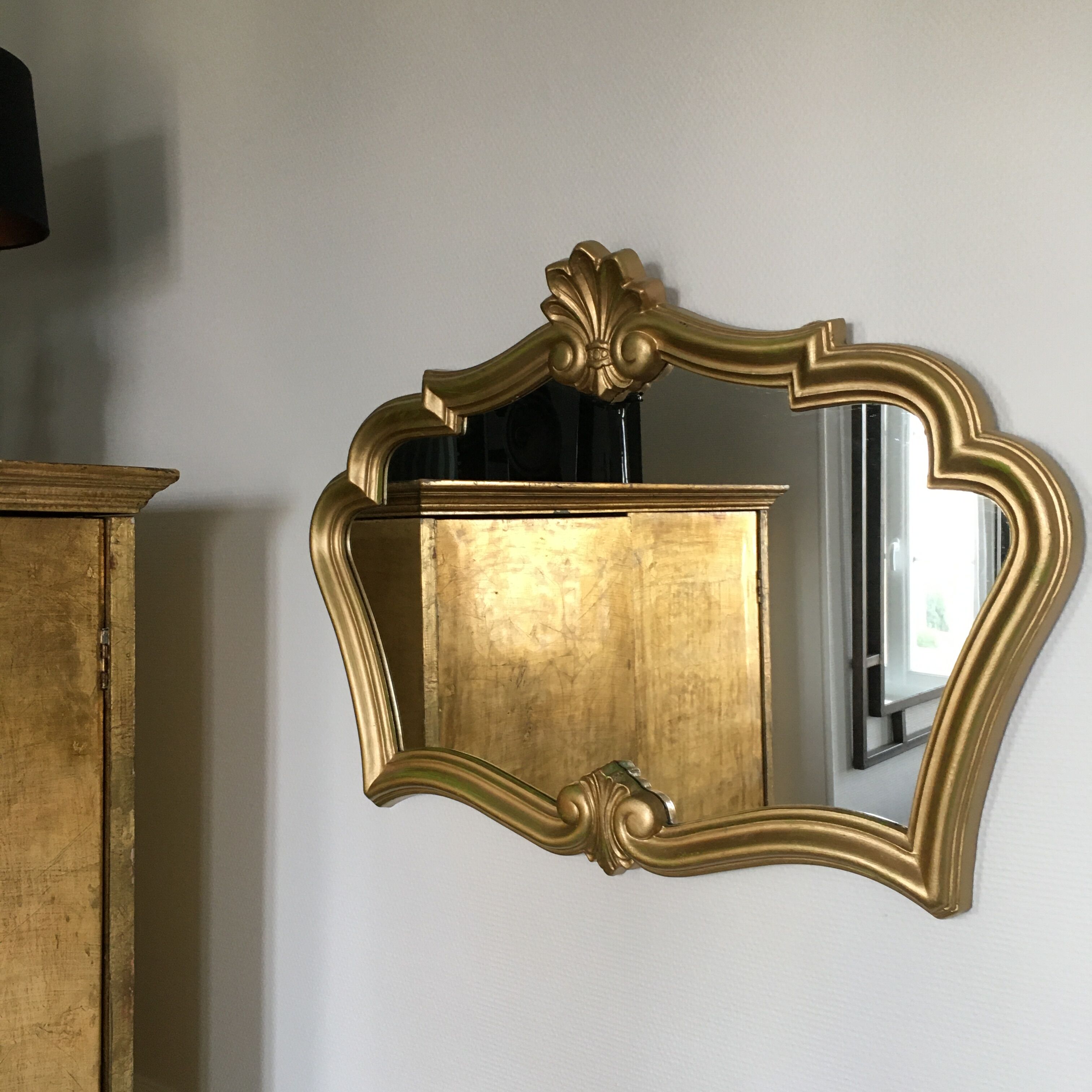 Louis XV style mirror 87x60cm