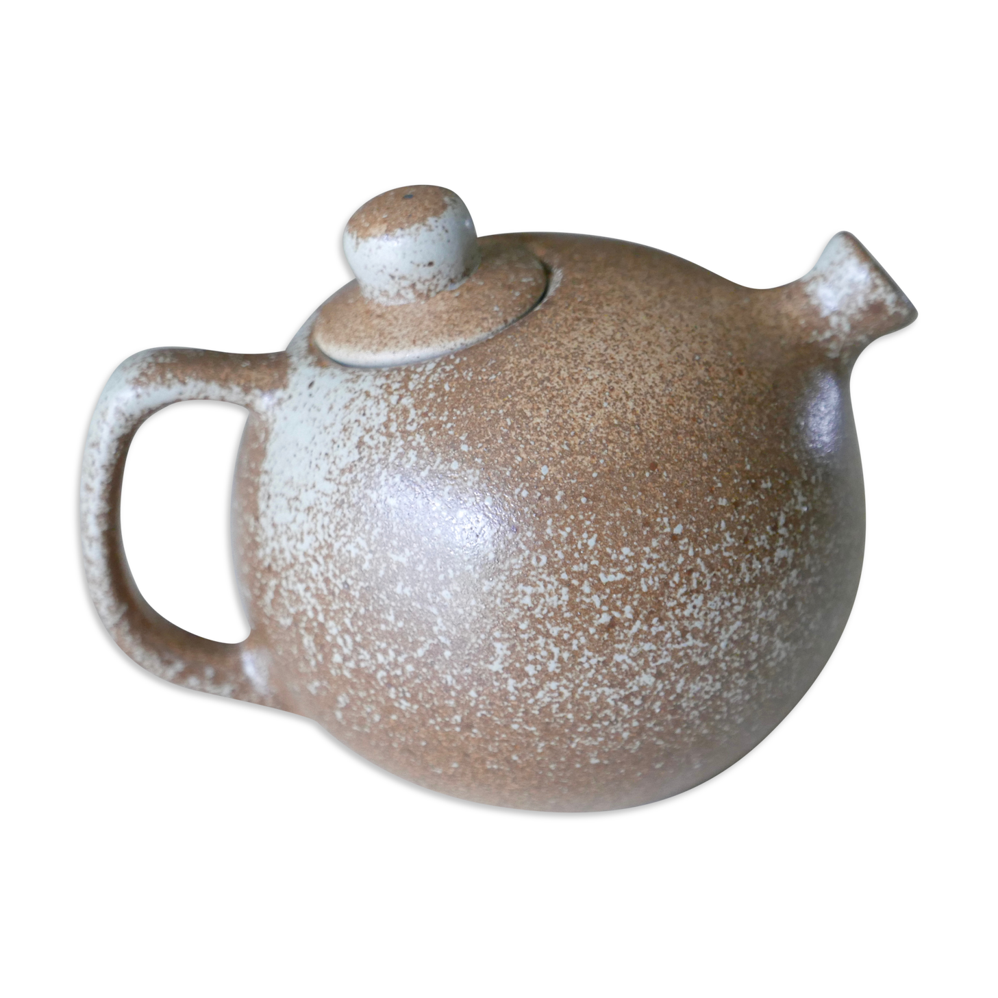 Théière en grès années 60