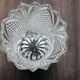 Crystal vase size - Diamond point pattern