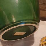 Vase vert H.26cm