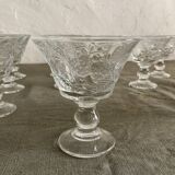 10 Luminarc glass dessert bowls