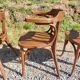 4 fauteuils Baumann en bois courbé