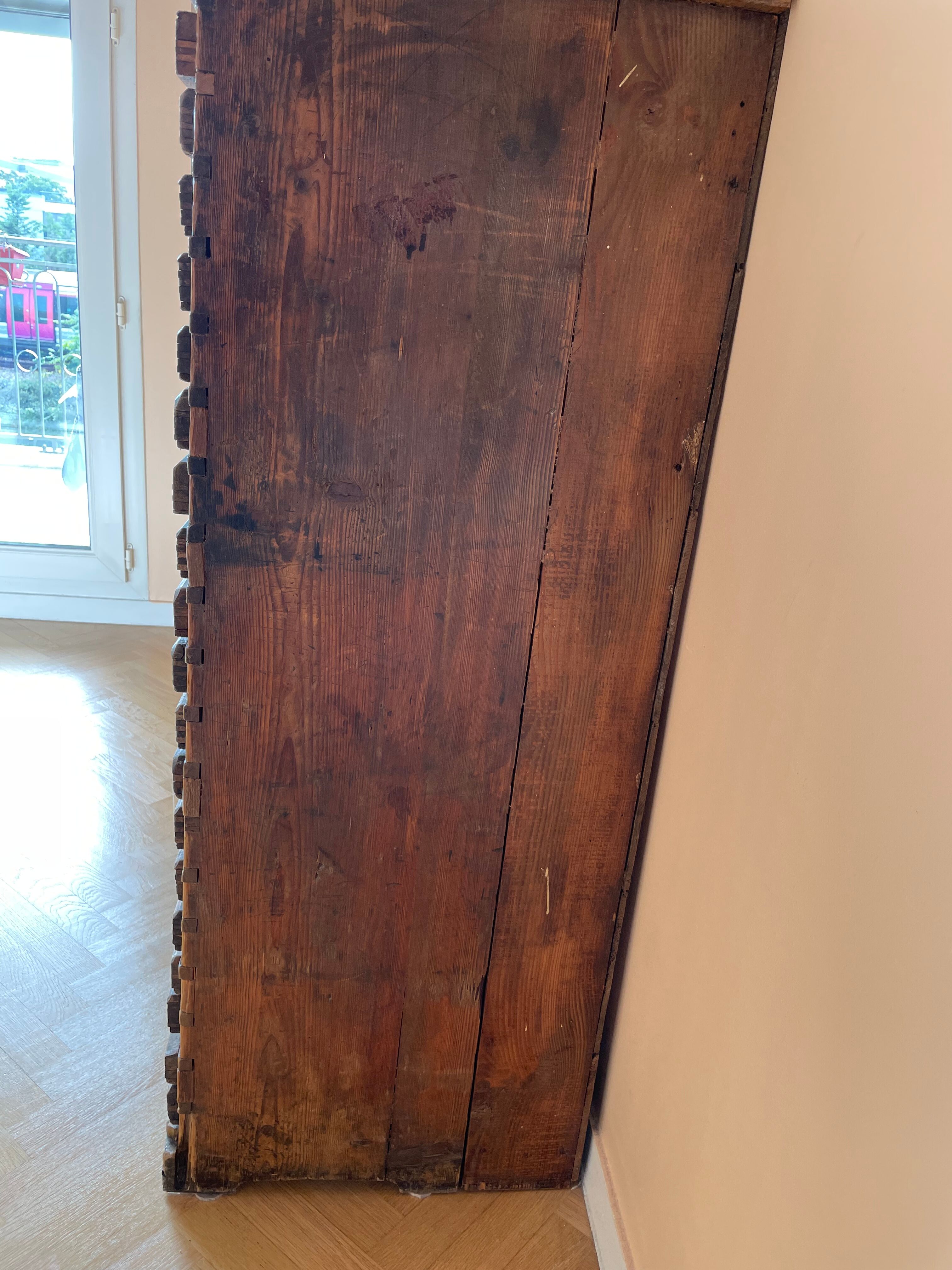 Printing furniture with 20 drawers