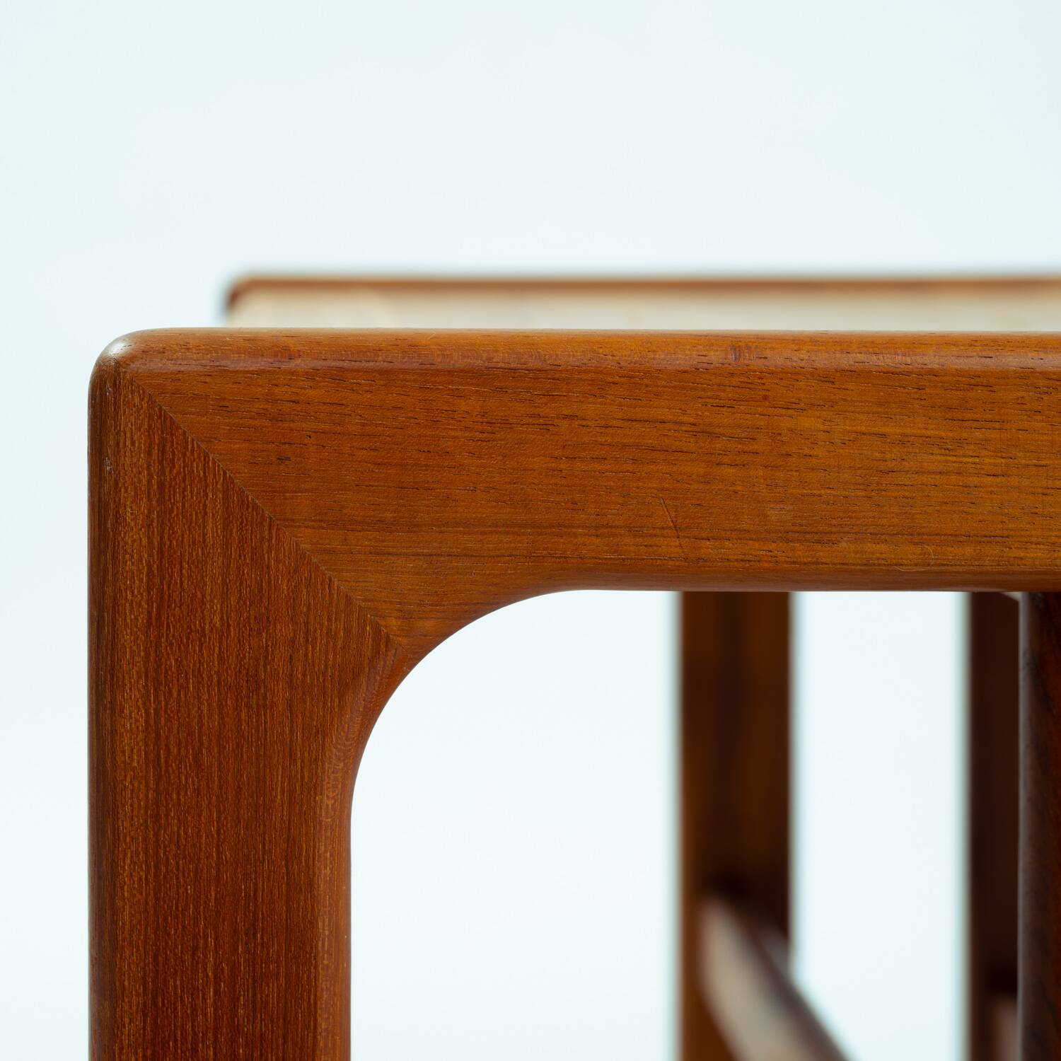 Danish teak mid century modern nesting tables Salin, Nyborg, Denmark 1960s