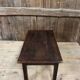 Table basse rectangulaire en bois massif