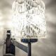 Pair of double Murano glass wall lights from the 60s/70s