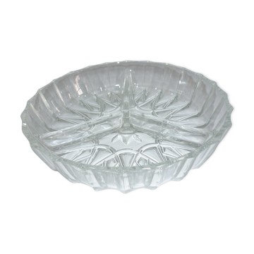 3 compartment dish for aperitif