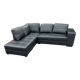 Leather corner sofa