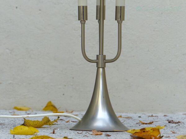 Lampe pied tulipe vintage