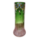 Antique Legras vase – green and transparent with polychrome enamel – Art Nouveau