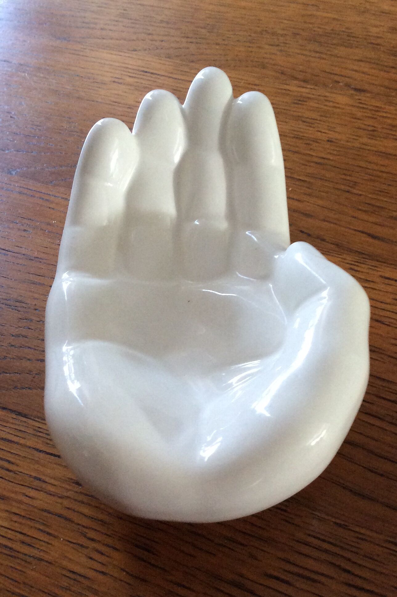 Trinket bowl vintage hand ceramic of the 70s