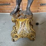 Nubian torch floor lamp