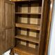 Antique Louis-Philippe style walnut veneer wardrobe – 2 doors