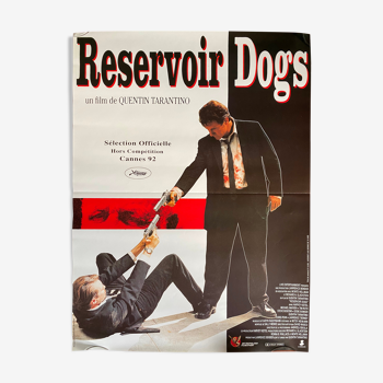Affiche cinéma originale « Reservoir Dogs » Quentin Tarantino 40x60cm 1992
