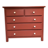 Solid pine chest of drawers