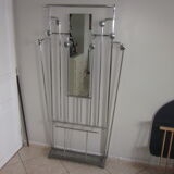 Aluminum coat rack from the 1950s