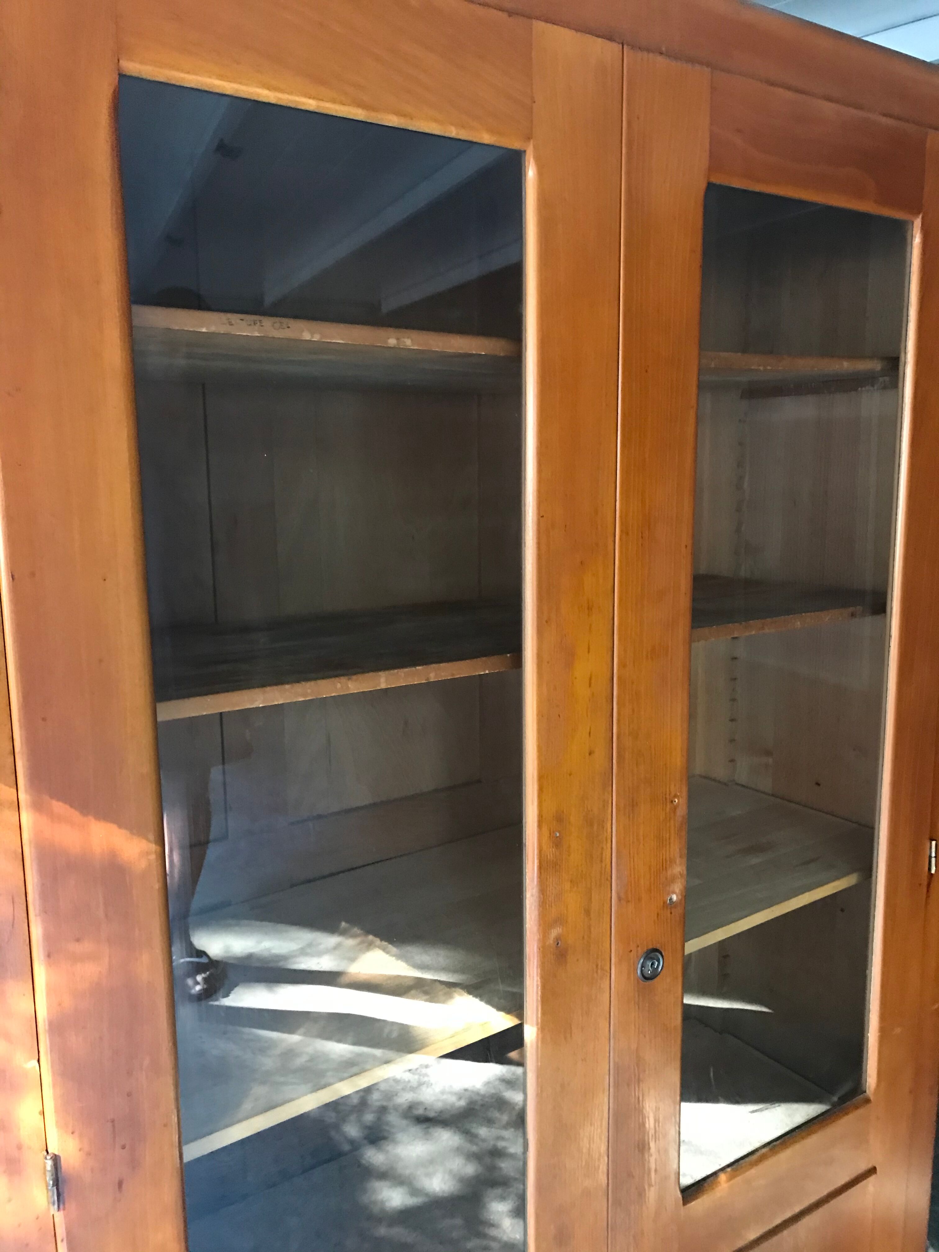 Vintage school library