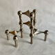 Set of 4 candleholders by Fritz Nagel for BMF, 1960s