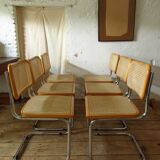 6 chairs by Marcel Breuer