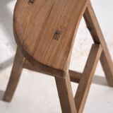 Antique wabi sabi style stool (c.1900) #6