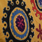 Hand knotted rug, vintage Turkish rug 116x150 cm