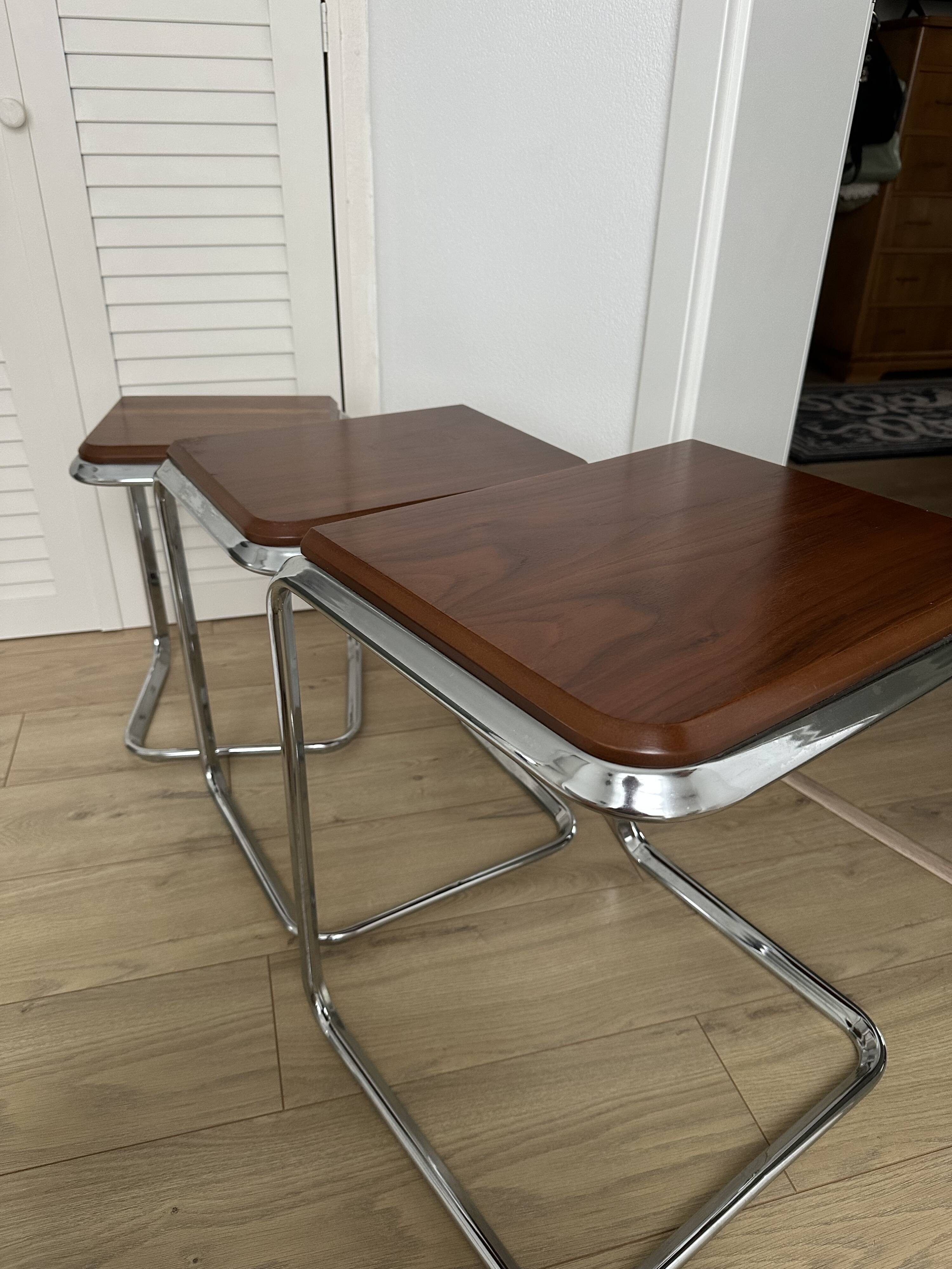 Set of 3 Vintage Nesting Tables