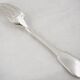 Christofle Cluny, 8 table forks, 20.5 cm, silver-plated metal, excellent condition.