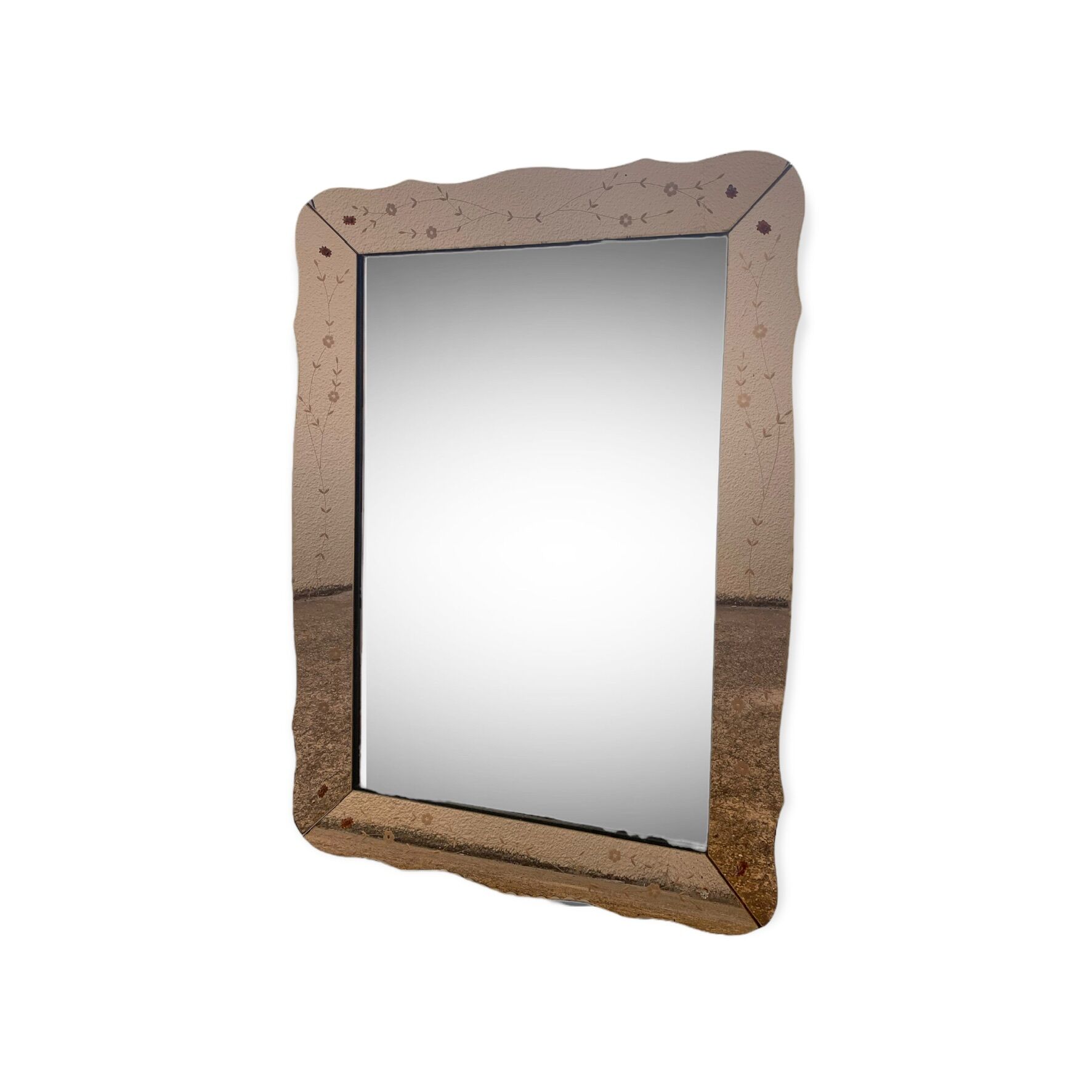 Venetian mirror art deco 1950 70x98