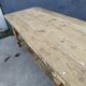 Table de métier drapière sapin décapé 3m