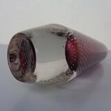 Glass vase by Gunnel Nyman for Nuutajärvi Notsjö, Finland, 1940s.